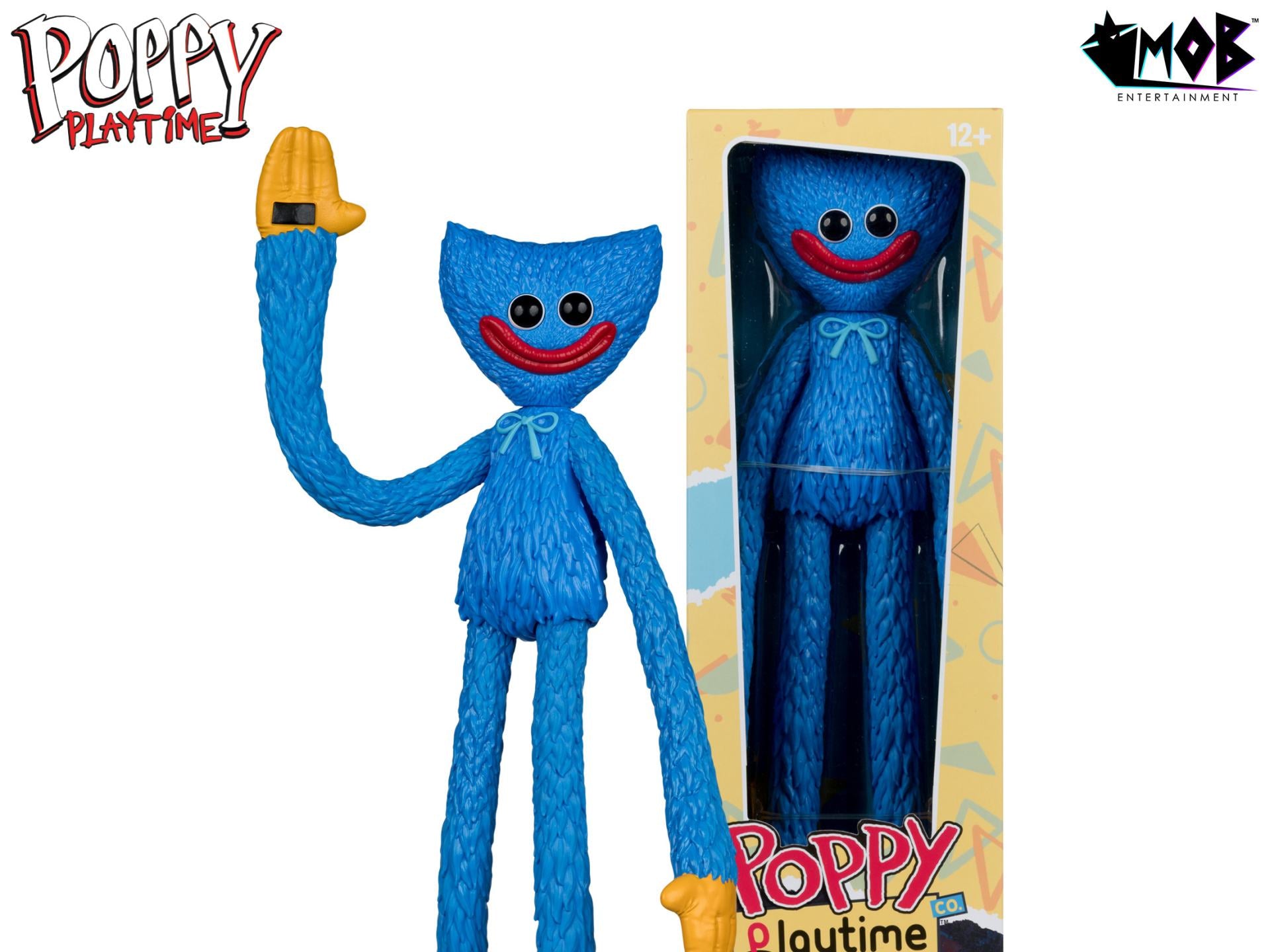 POPPY PLAYTIME 12INCH COFFIN HUGGY WUGGY SMILE FIGURE