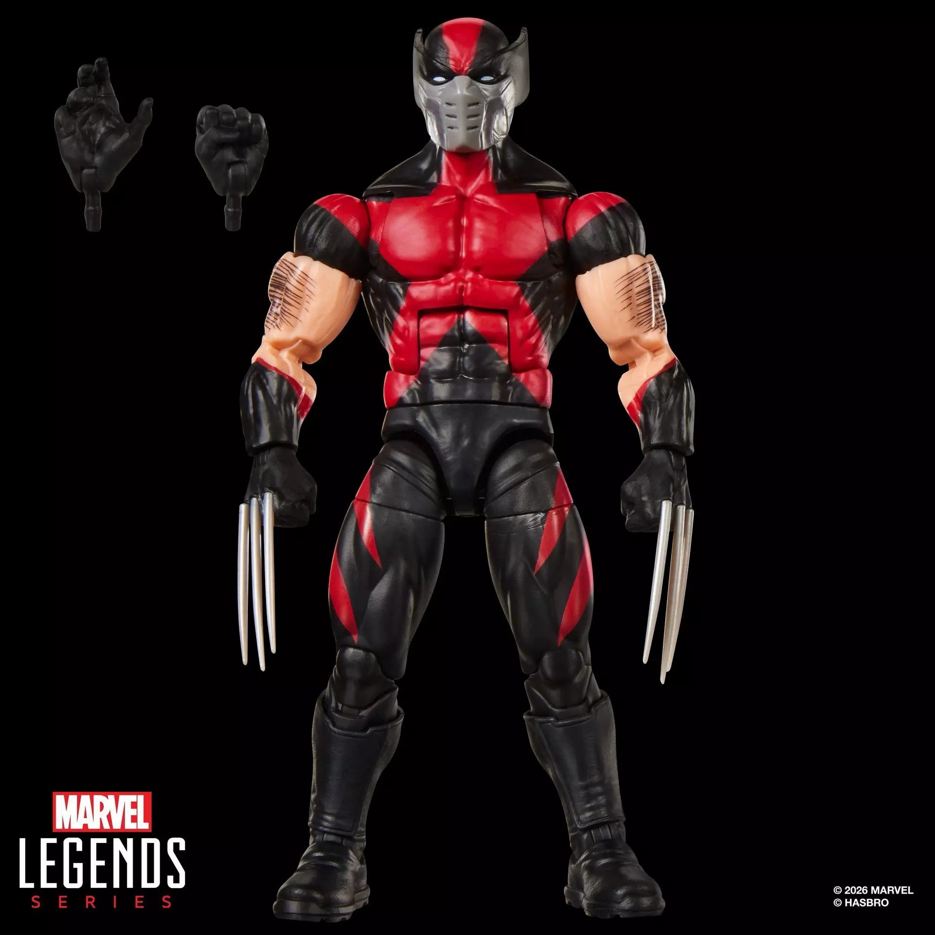 MARVEL LEGENDS BUILDABLE FIGURE SERIES BOX ULTIMATE WOLVERINE ACTION FIGURE