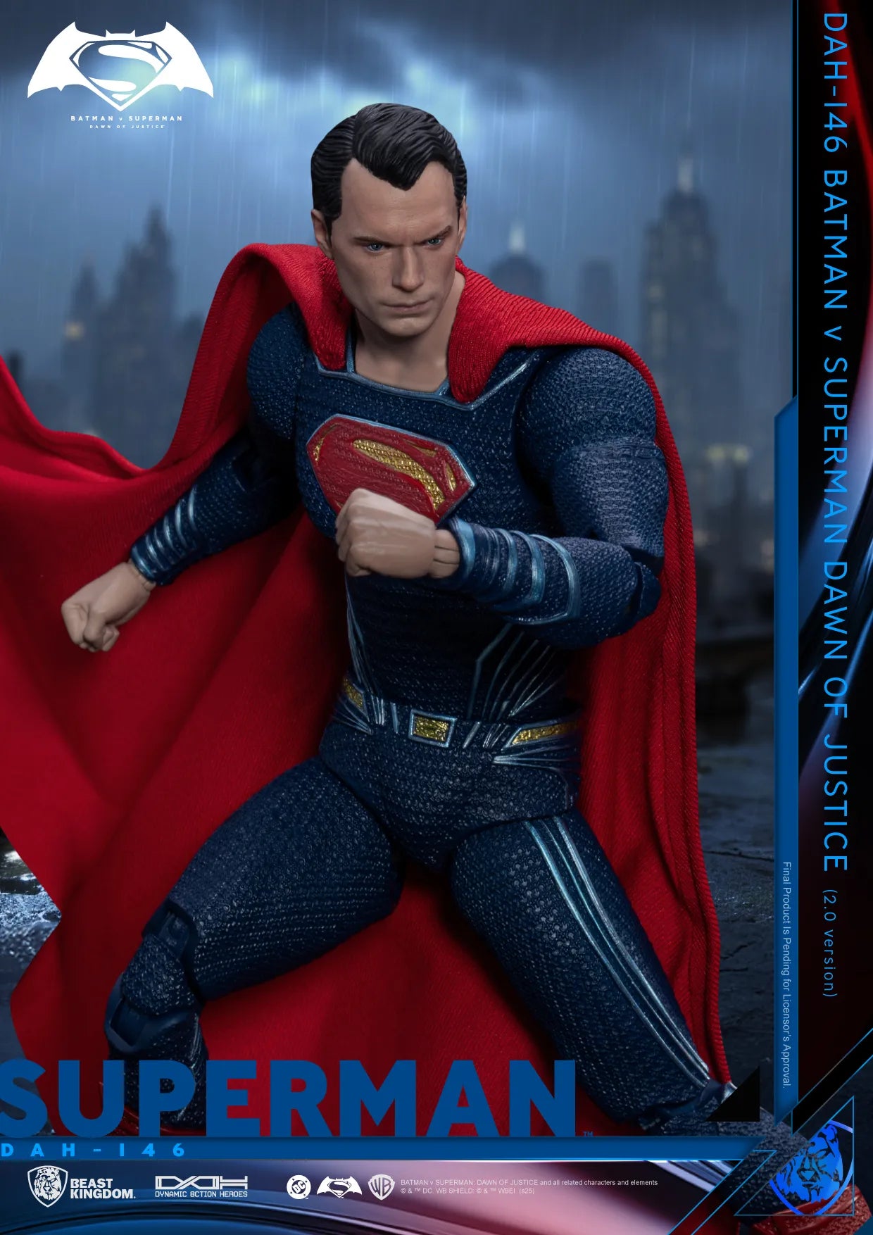 BVS DAWN OF JUSTICE SUPERMAN 2.0 DAH FIGURE