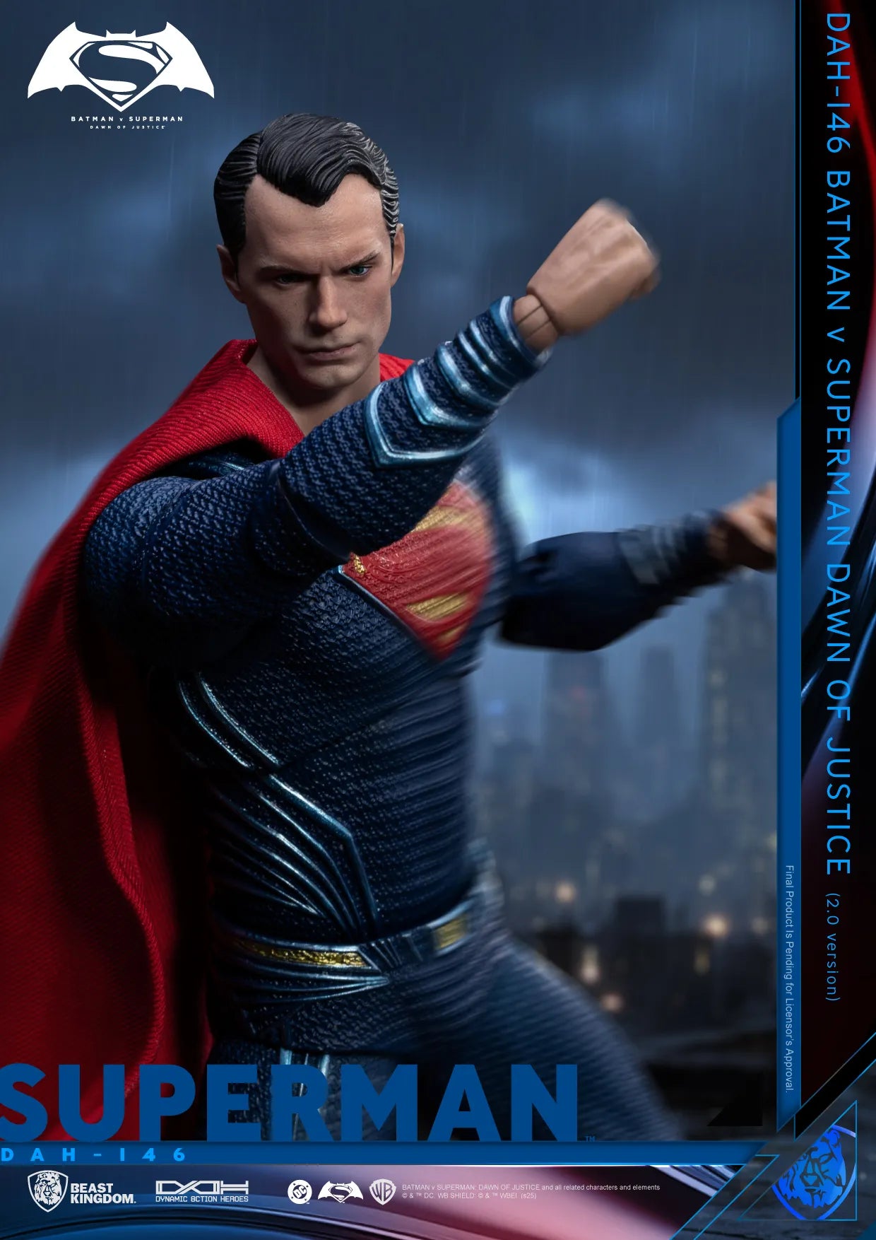 BVS DAWN OF JUSTICE SUPERMAN 2.0 DAH FIGURE