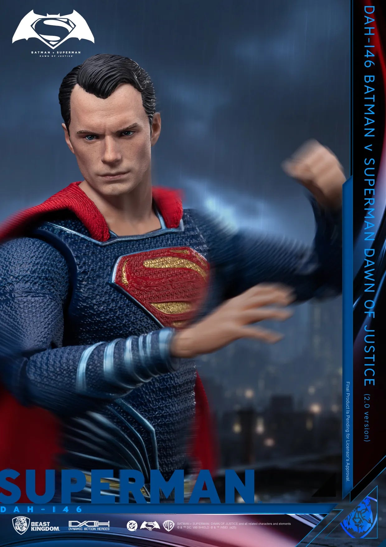 BVS DAWN OF JUSTICE SUPERMAN 2.0 DAH FIGURE
