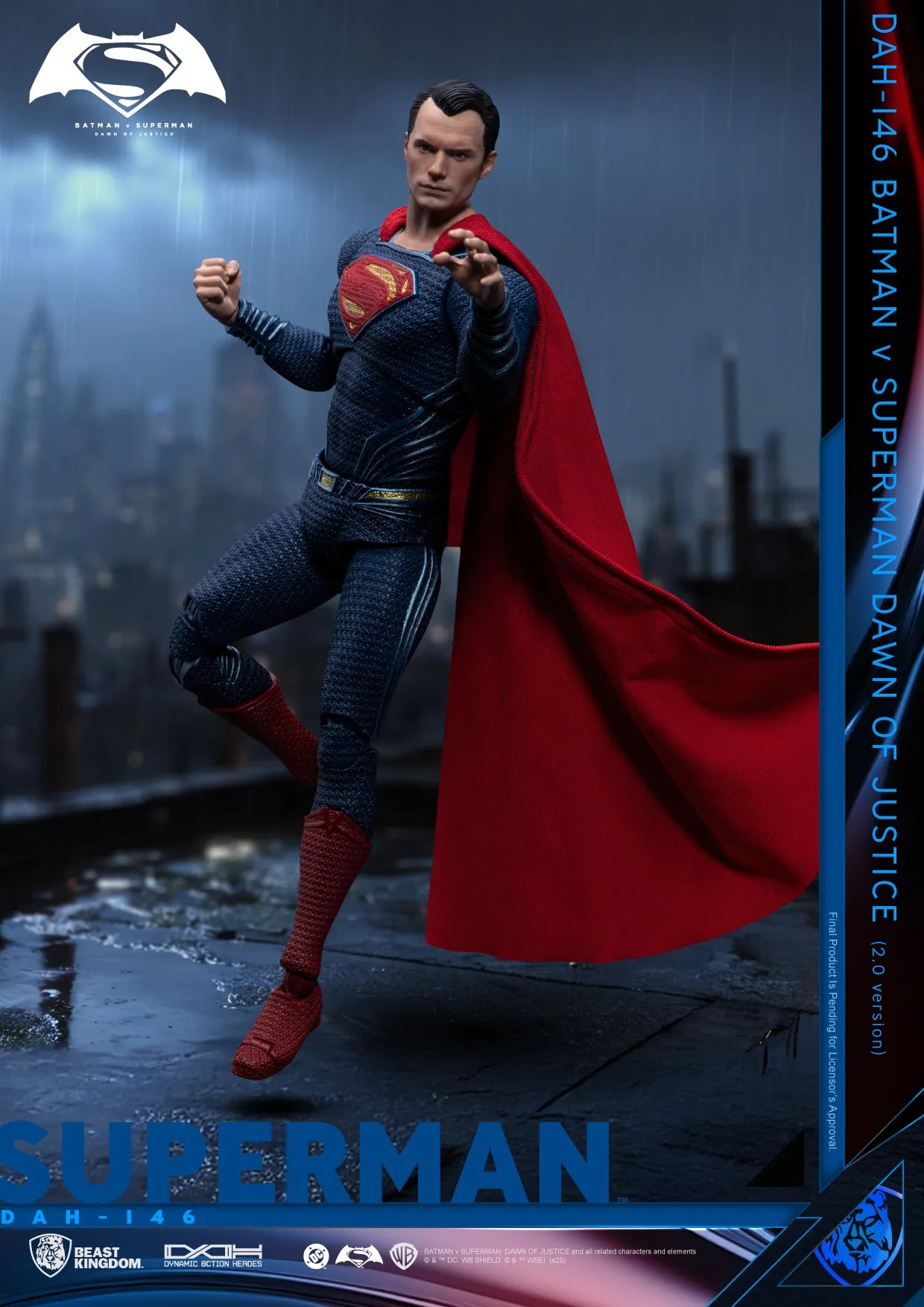 BVS DAWN OF JUSTICE SUPERMAN 2.0 DAH FIGURE