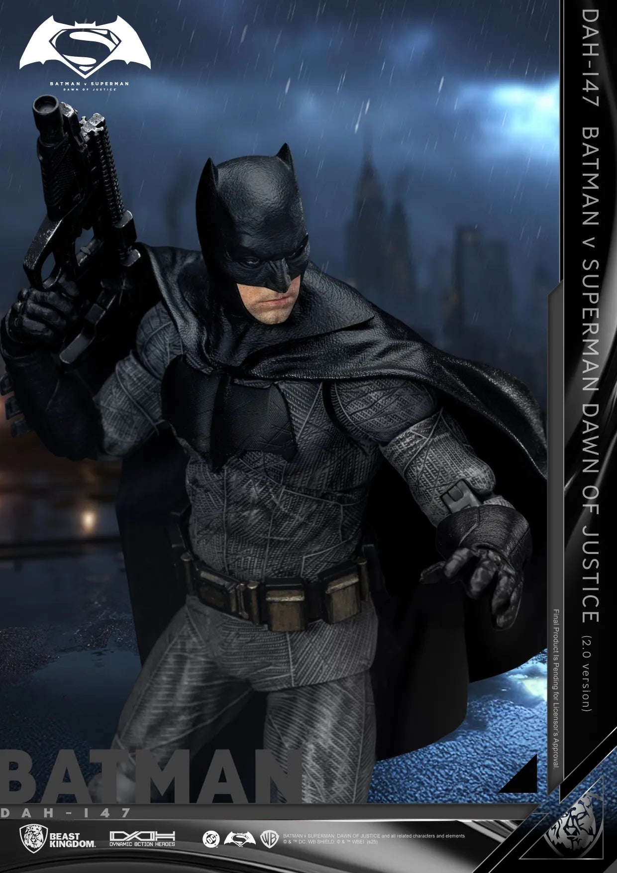 BVS DAWN OF JUSTICE BATMAN2.0 DAH FIGURE