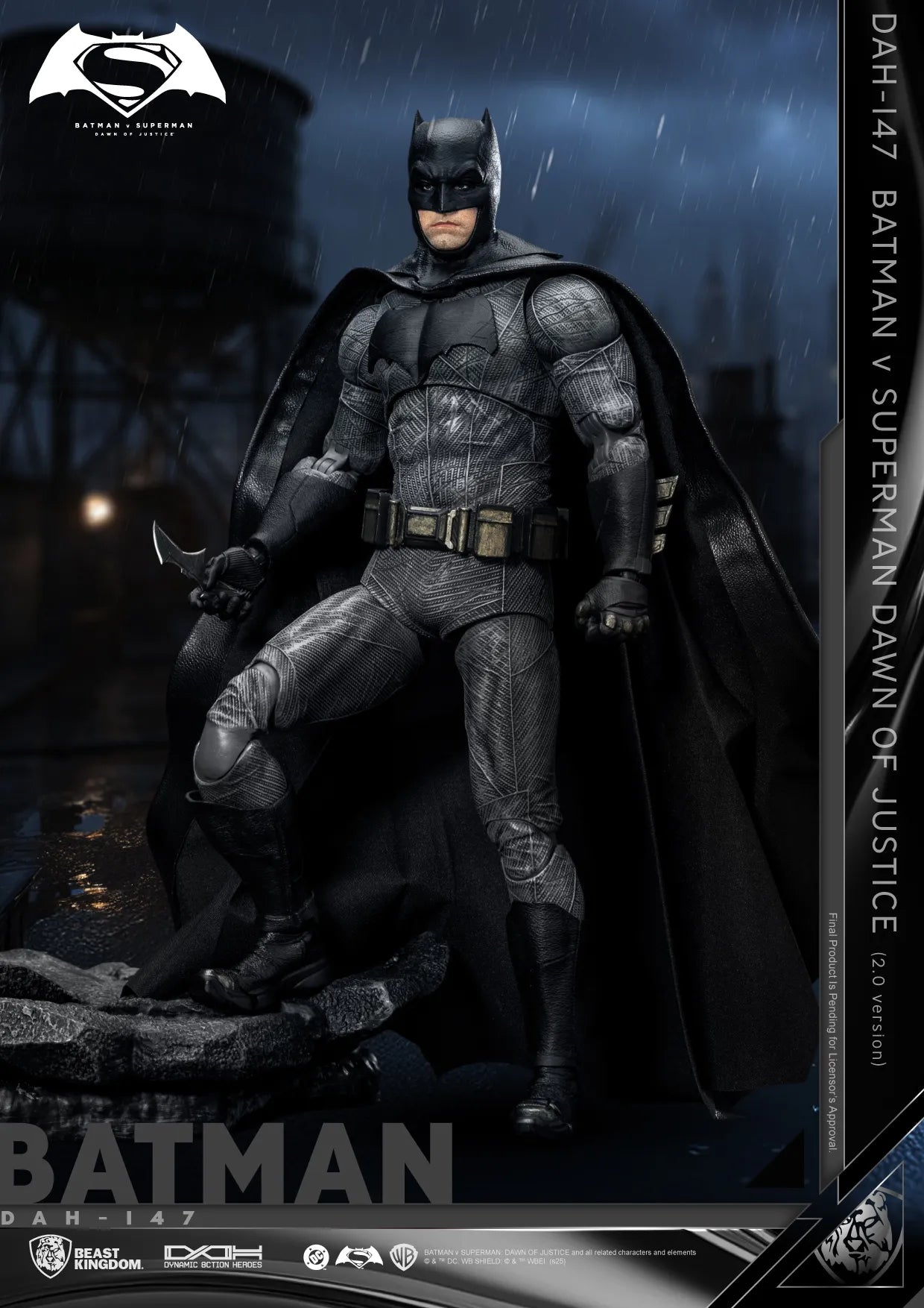 BVS DAWN OF JUSTICE BATMAN2.0 DAH FIGURE