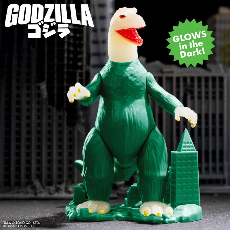 TOHO REACTION GODZILLA MODEL KIT GLOW FIGURE