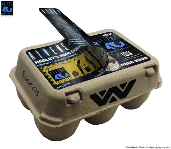 ALIENS 40TH ANNIVERSARY ALIEN EGGS 6 ACCESSORY PACK
