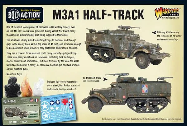 BOLT ACTION HALFTRACK M3A1