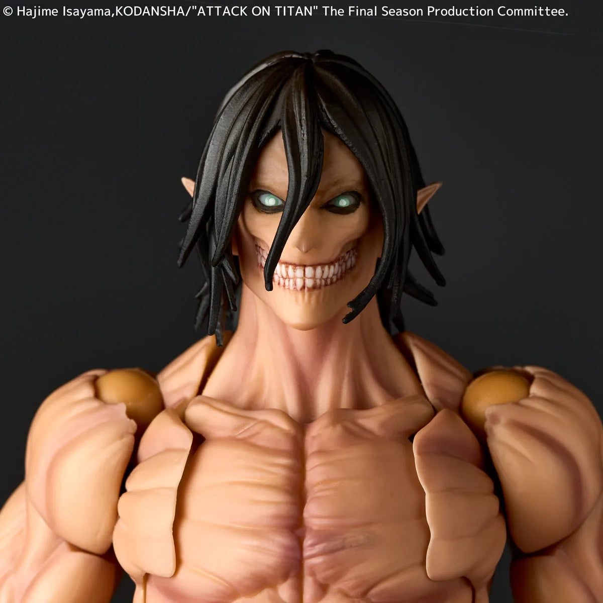 REVOLTECH A.Y. ATTACK ON TITAN EREN TITAN ACTION FIGURE (RESALE)