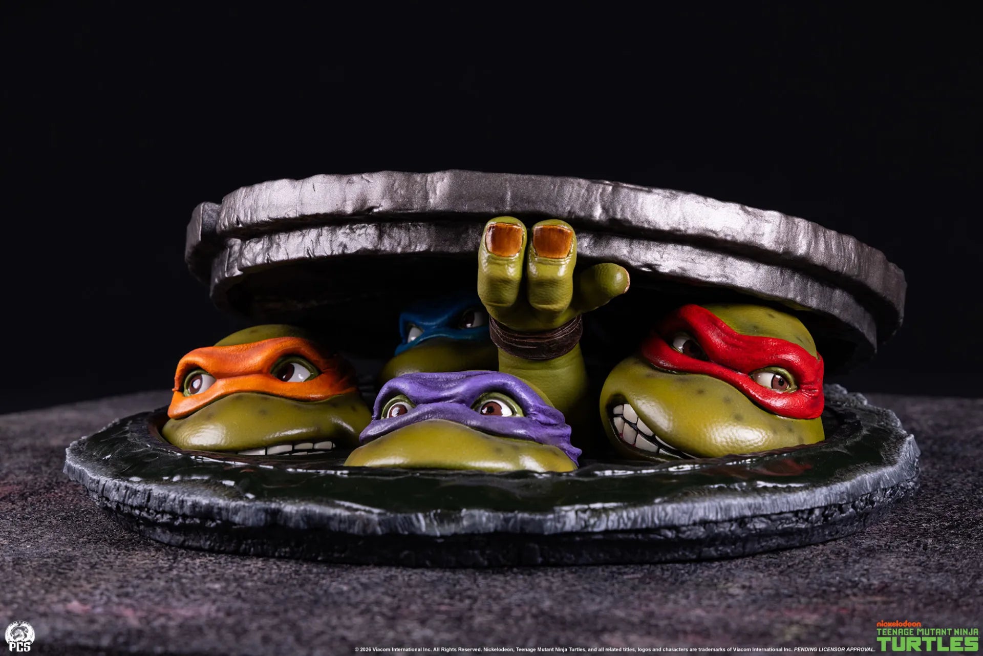 TMNT UNDERGROUND 1:4 SCALE TABLETOP EDITION