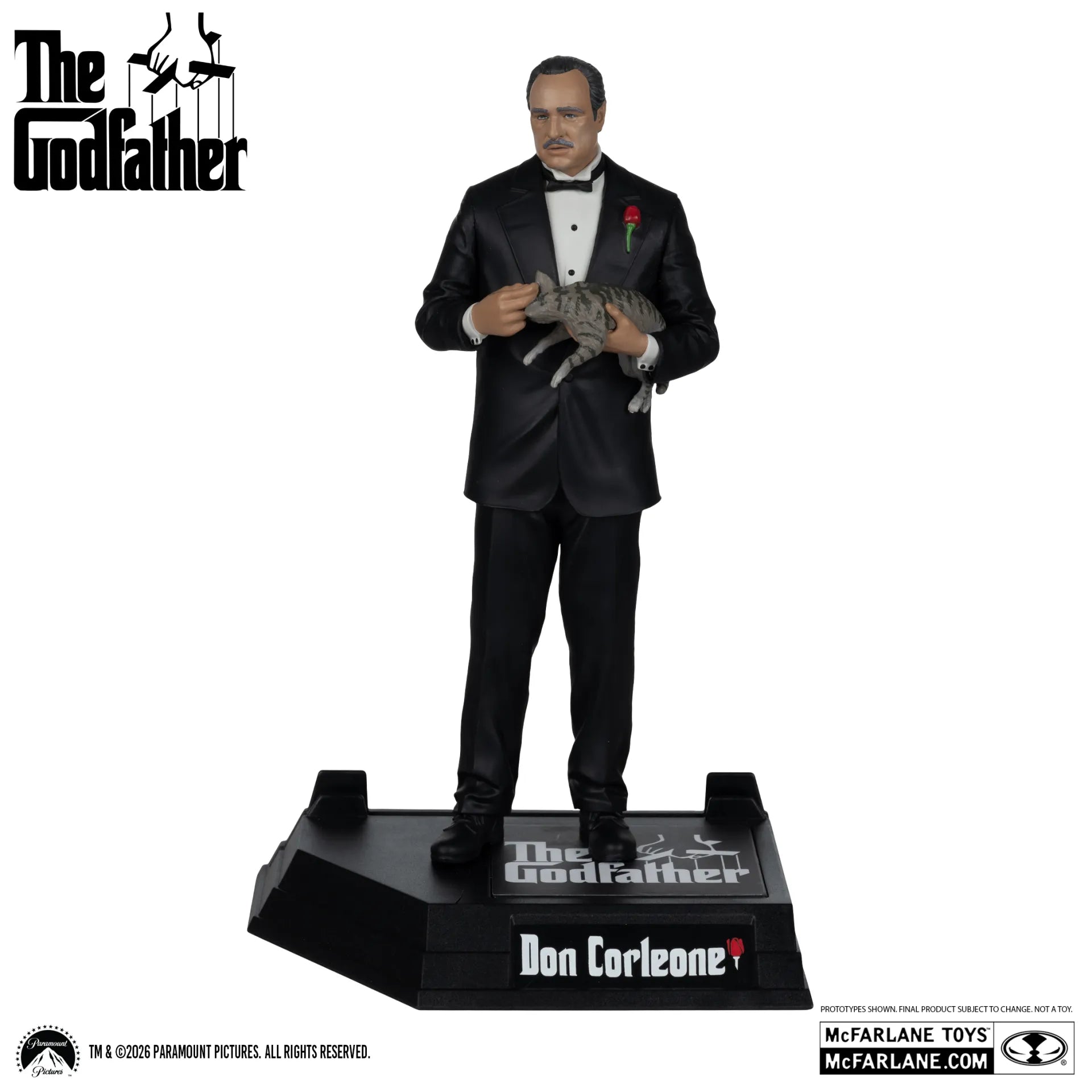 MOVIE MANIACS DON CORLEONE THE GODFATHER 6INCH POSED FIGURE