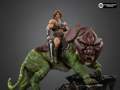 MASTERS OF THE UNIVERSE 2026 HE-MAN AND BATTLECAT 1/10 STATUE