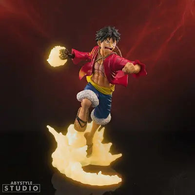 ONE PIECE LUFFY GLOW IN THE DARK 1/10 SUPER FIGURE COLLECTION