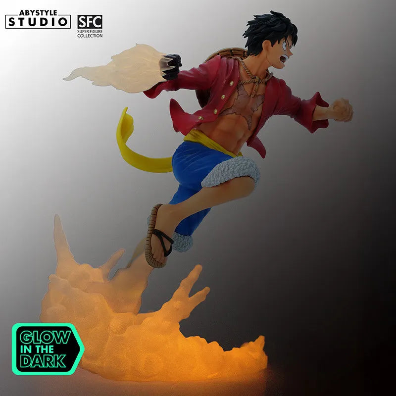 ONE PIECE LUFFY GLOW IN THE DARK 1/10 SUPER FIGURE COLLECTION
