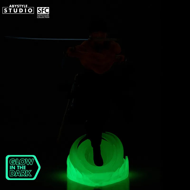 ONE PIECE ZORO GLOW IN THE DARK 1/10 SUPER FIGURE COLLECTION