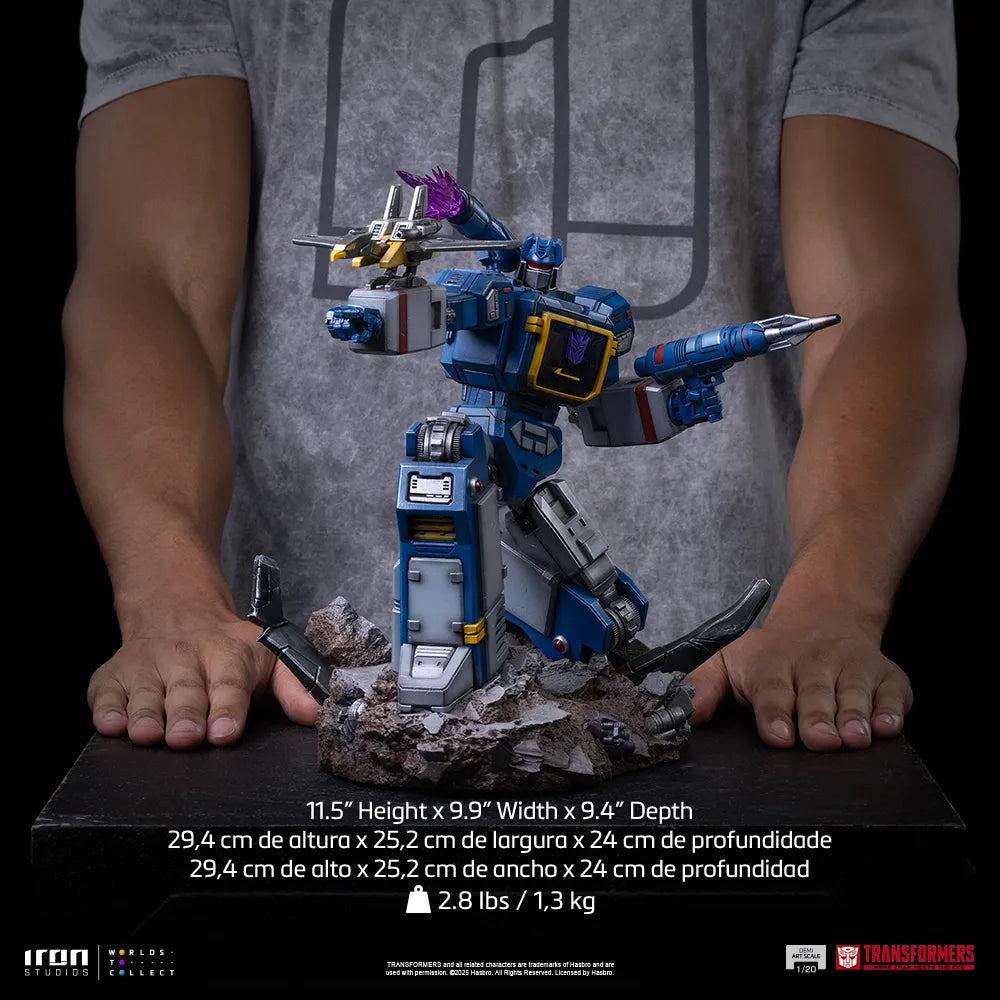 TRANSFORMERS SOUNDWAVE DEMI SCALE 1/20 STATUE