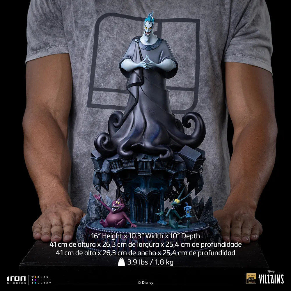 DISNEY VILLAINS HADES  1/10 DELUXE STATUE