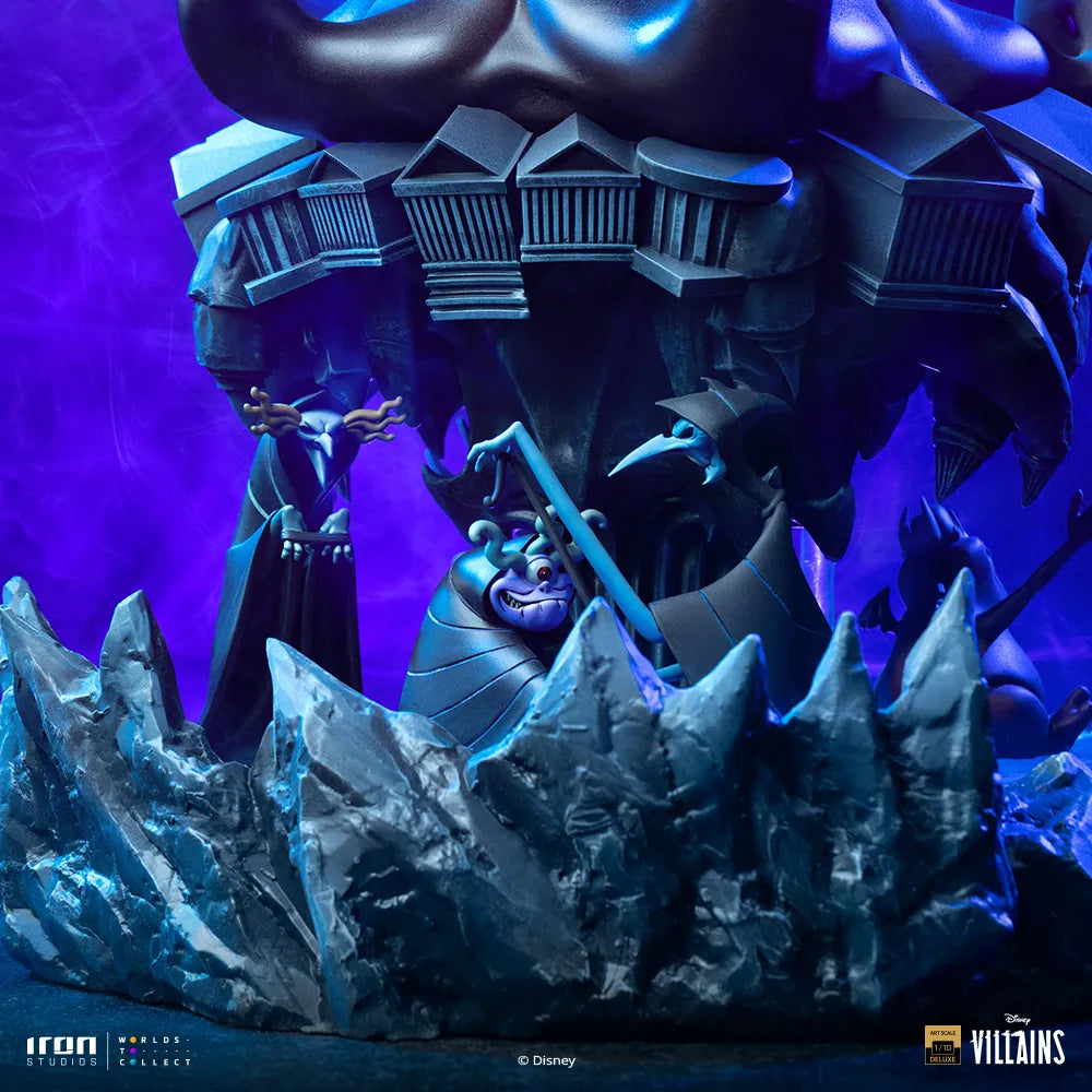 DISNEY VILLAINS HADES  1/10 DELUXE STATUE
