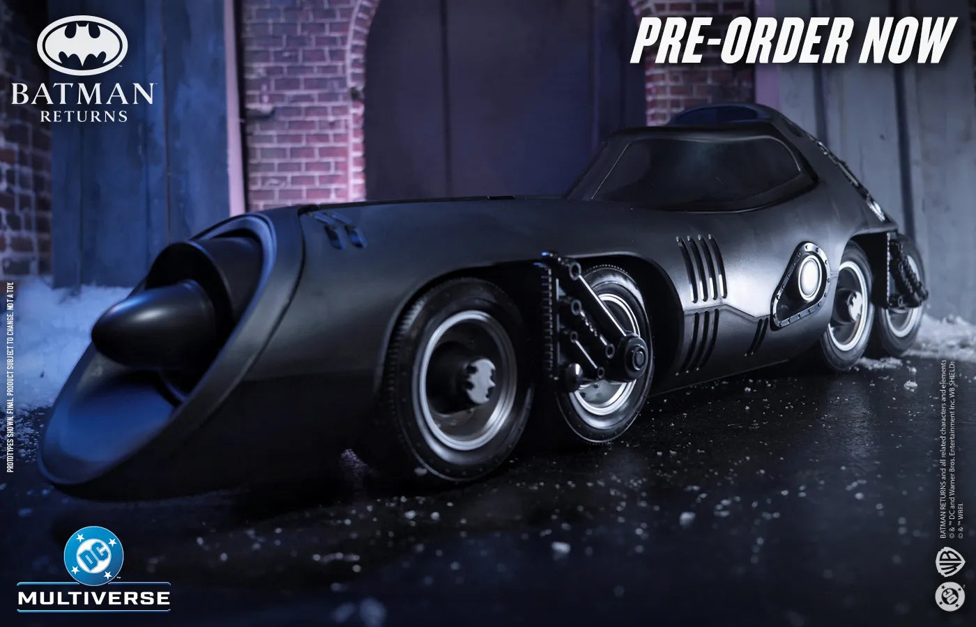 DC THEATRICAL VEHICLES BATMAN RETURNS BATMISSILE