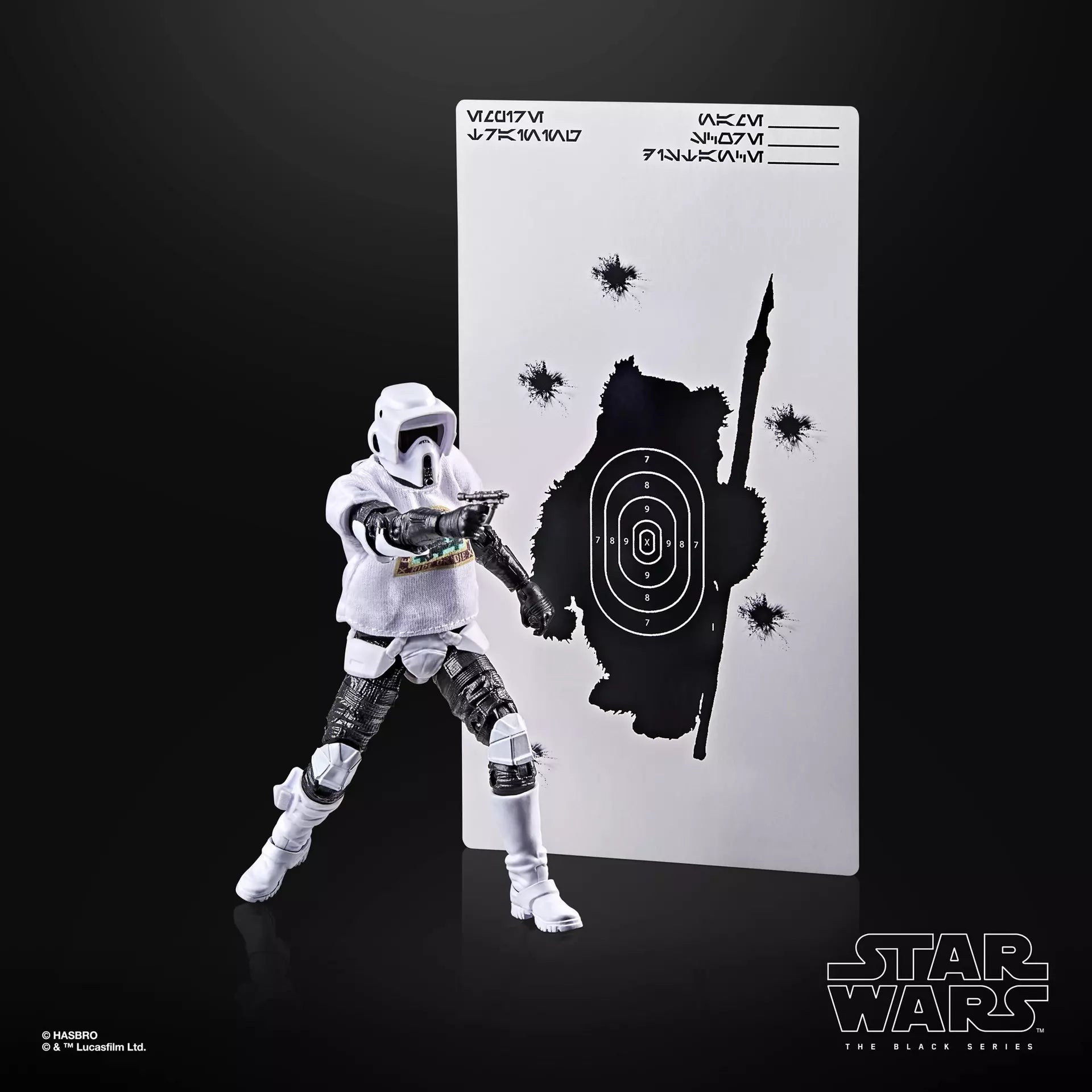 STAR WARS BLACK SERIES MAY THE 4TH SCOUT TROOPER ACTION FIGURE