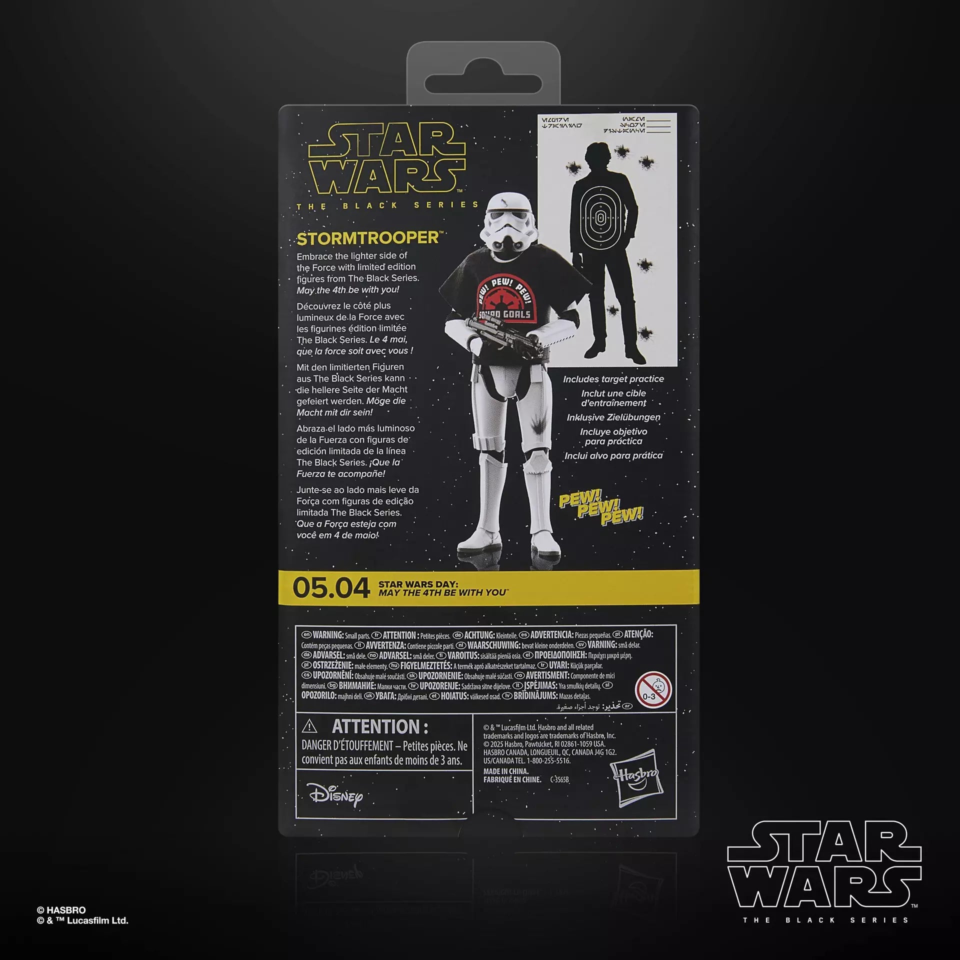 STAR WARS BLACK SERIES MAY THE 4TH STORMTROOPER ACTION FIGURE