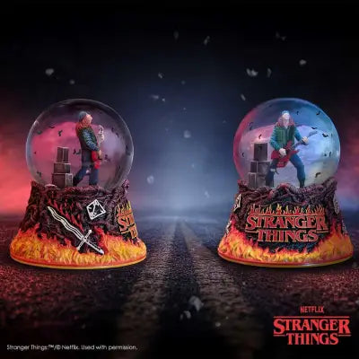 STRANGER THINGS EDDIE'S SACRIFICE SNOW GLOBE