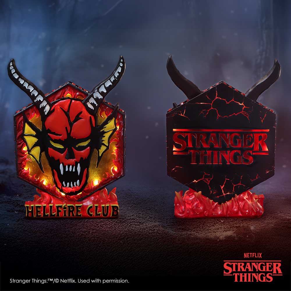 STRANGER THINGS HELLFIRE CLUB USB LAMP
