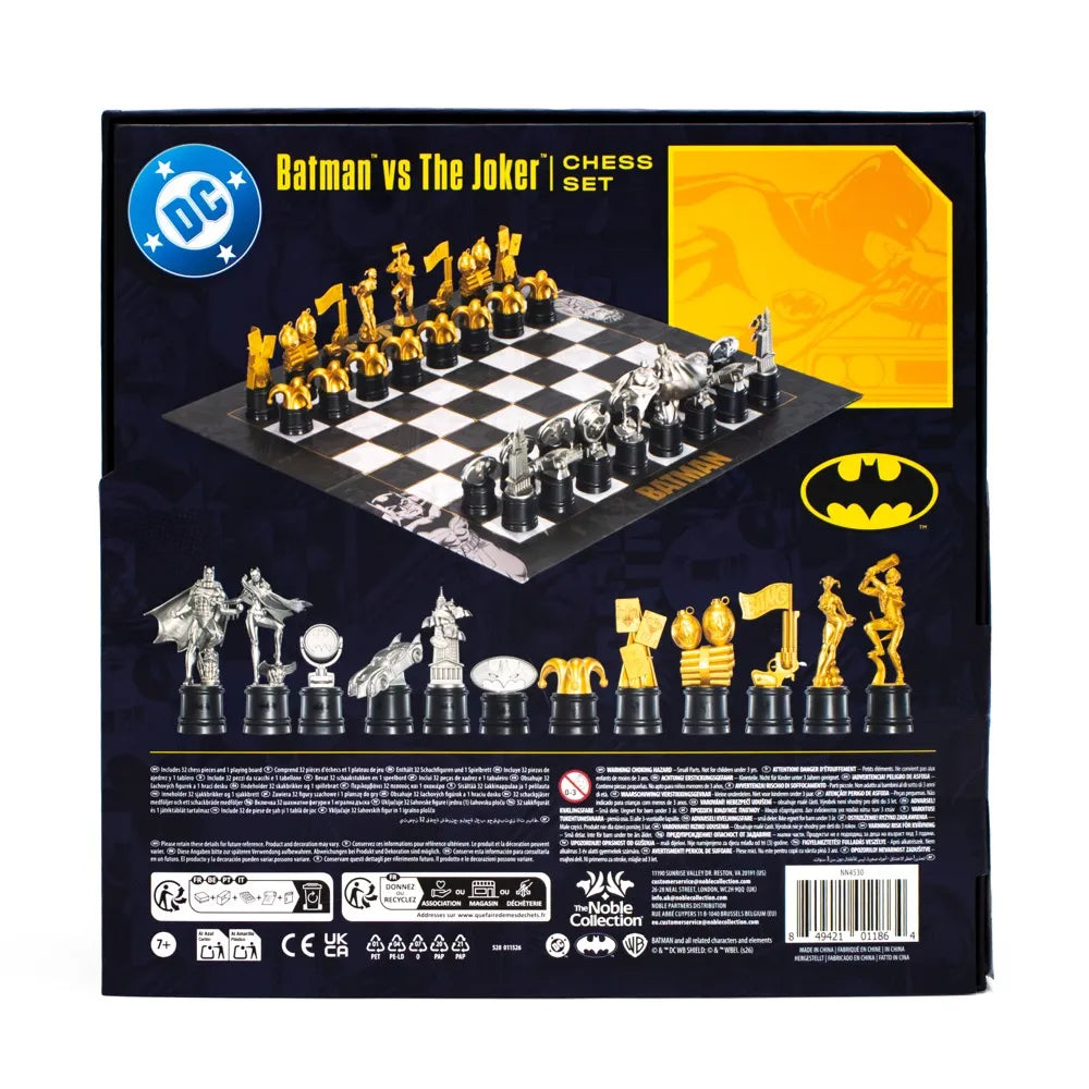 DC BATMAN VS THE JOKER CHESS SET