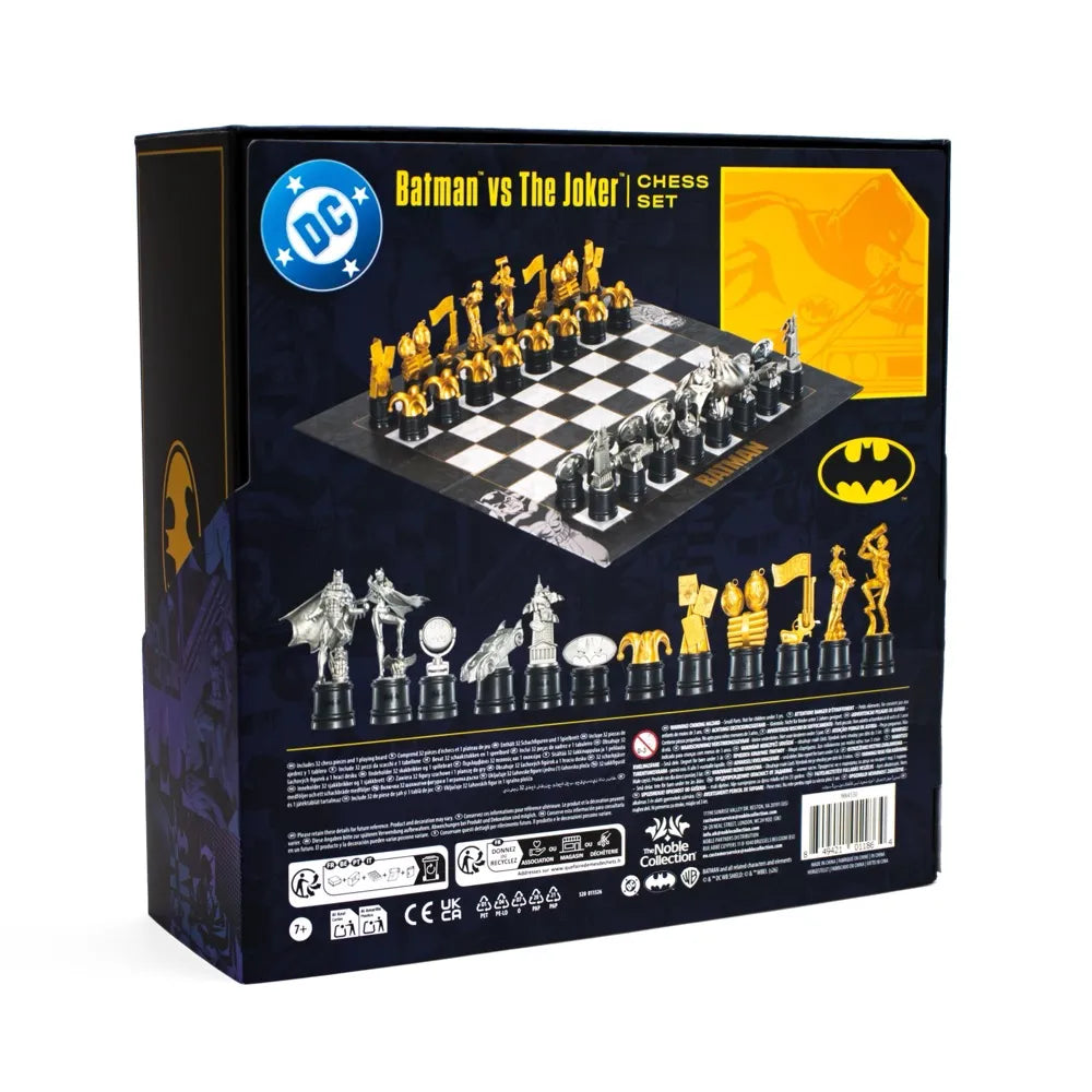 DC BATMAN VS THE JOKER CHESS SET
