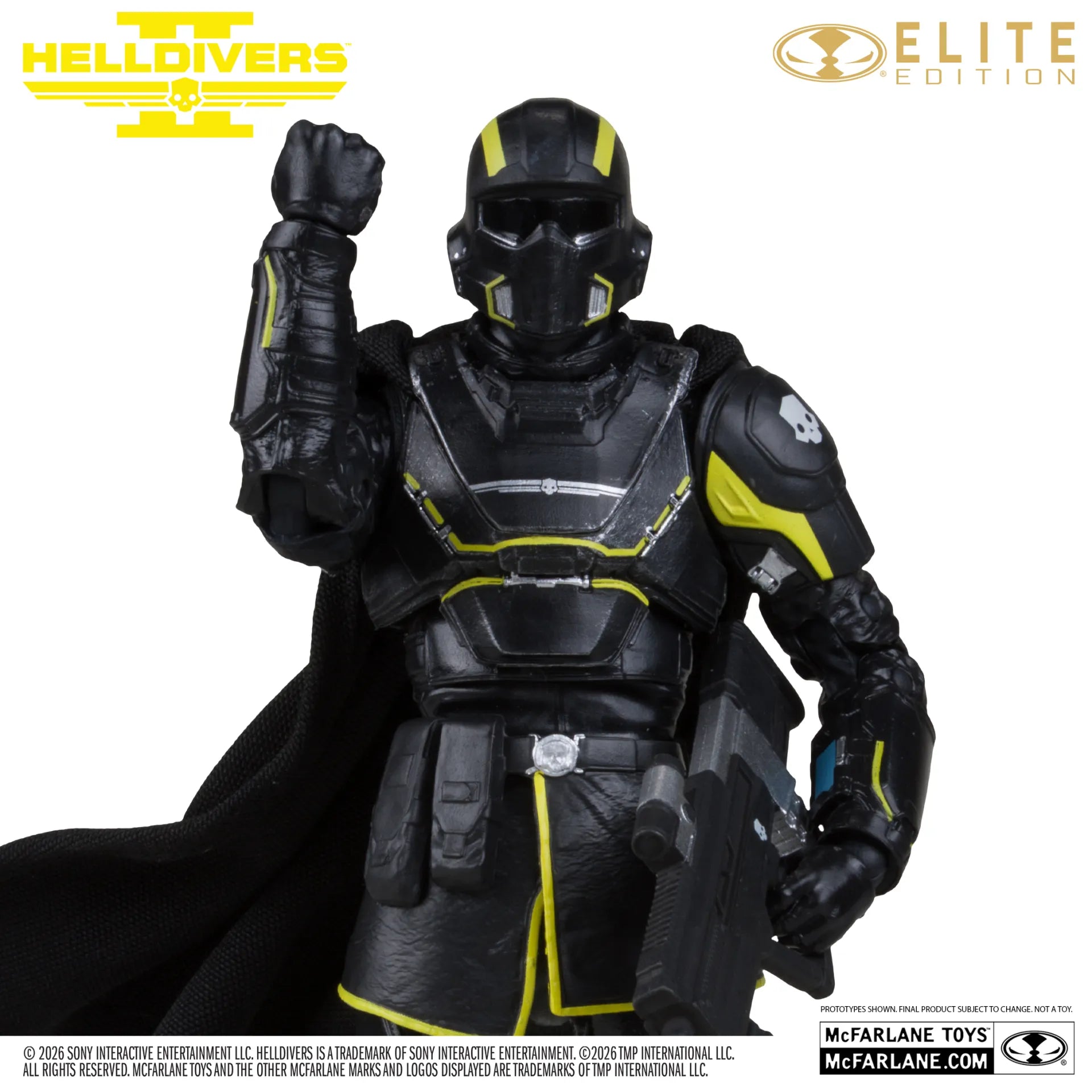 MCFARLANE ELITE  7INCH  HELLDIVERS 2 B-01 TACTICAL ACTION FIGURE