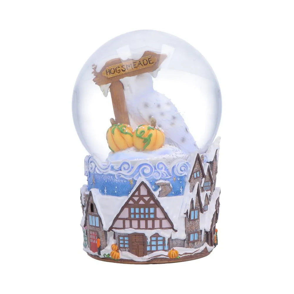 HARRY POTTER HOGSMEADE VILLAGE SNOW GLOBE