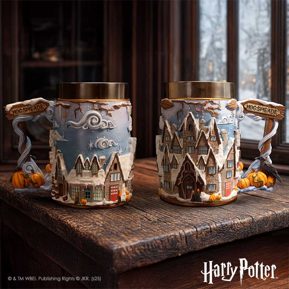 HARRY POTTER HOGSMEADE VILLAGE TANKARD
