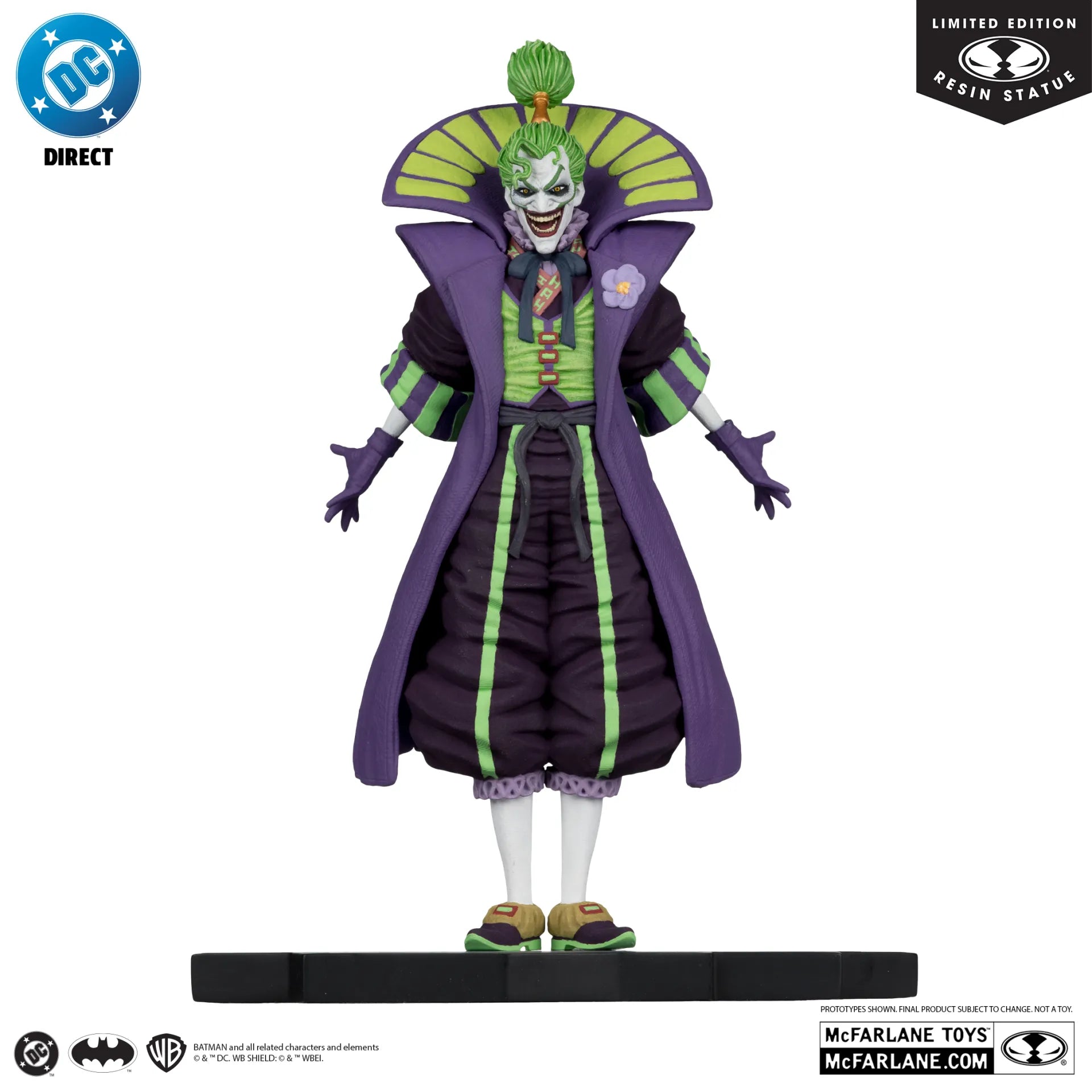 DC DIRECT JOKER PURPLE CRAZE LORD JOKER (BATMAN NINJA) RESIN STATUE