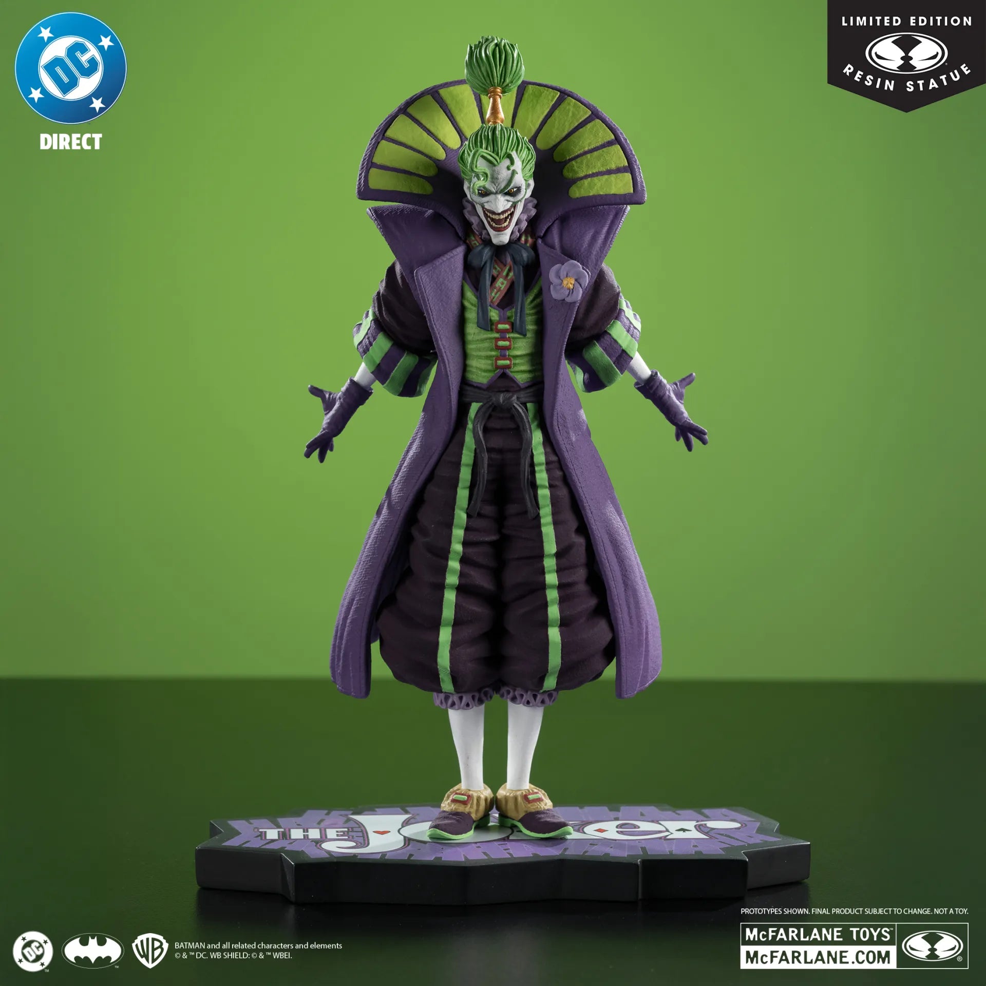 DC DIRECT JOKER PURPLE CRAZE LORD JOKER (BATMAN NINJA) RESIN STATUE