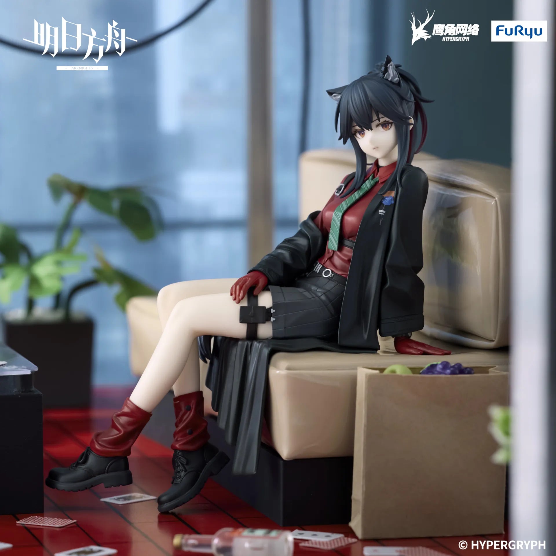 ARKNIGHTS TEXAS WILL NOODLE STOPPER FIGURE