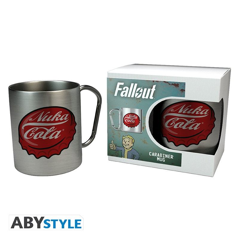 FALLOUT NUKA COLA MUG CARABINER