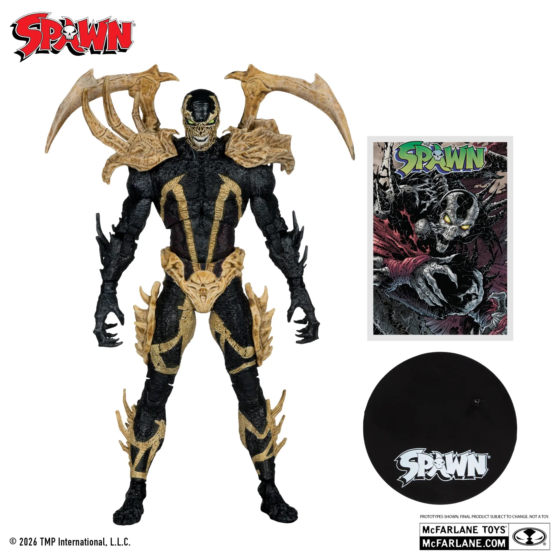 SPAWN 7INCH  WAVE 9  CURSE OF SPAWN ACTION FIGURE