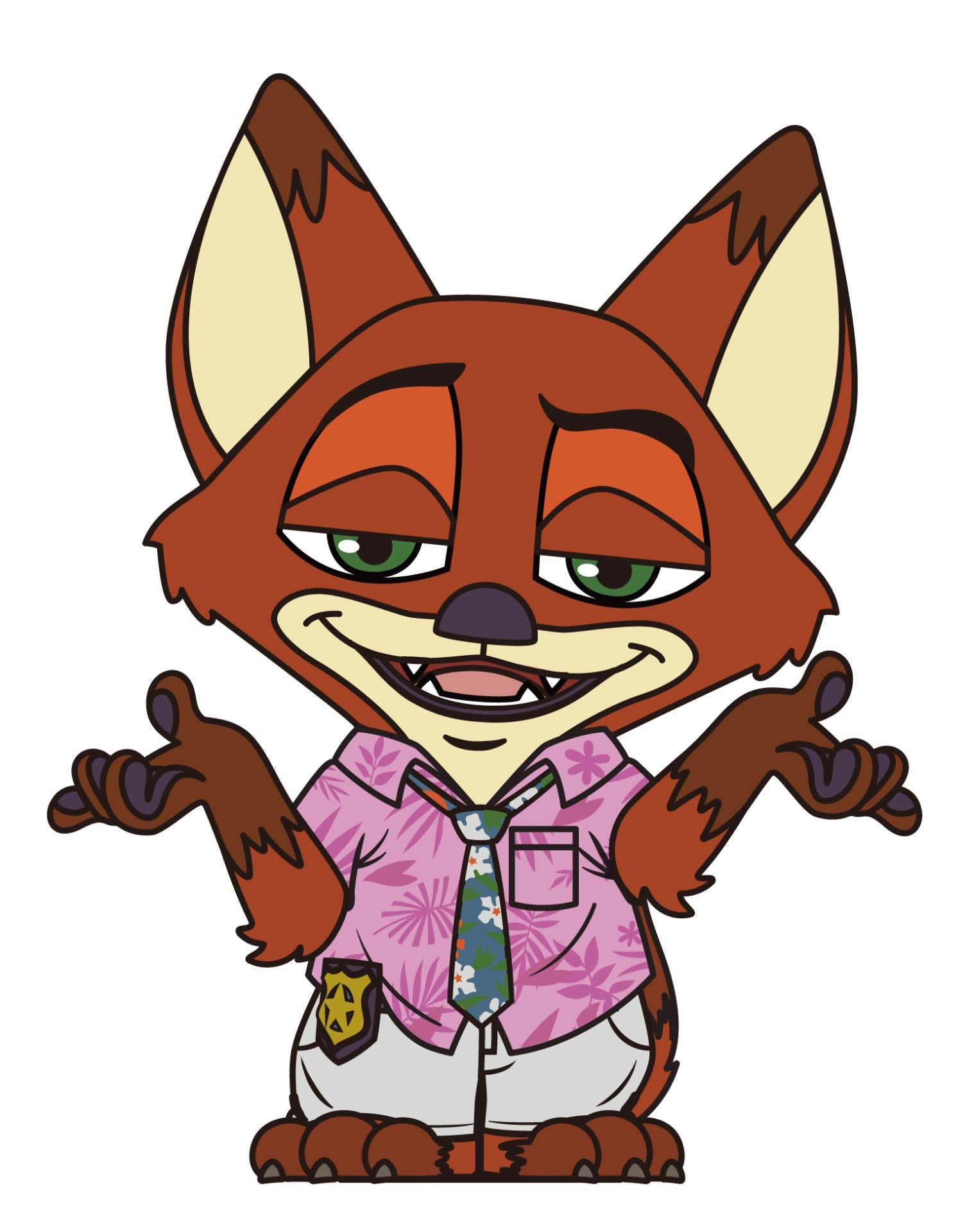 ZOOTOPIA NICK FIGURAL BANK