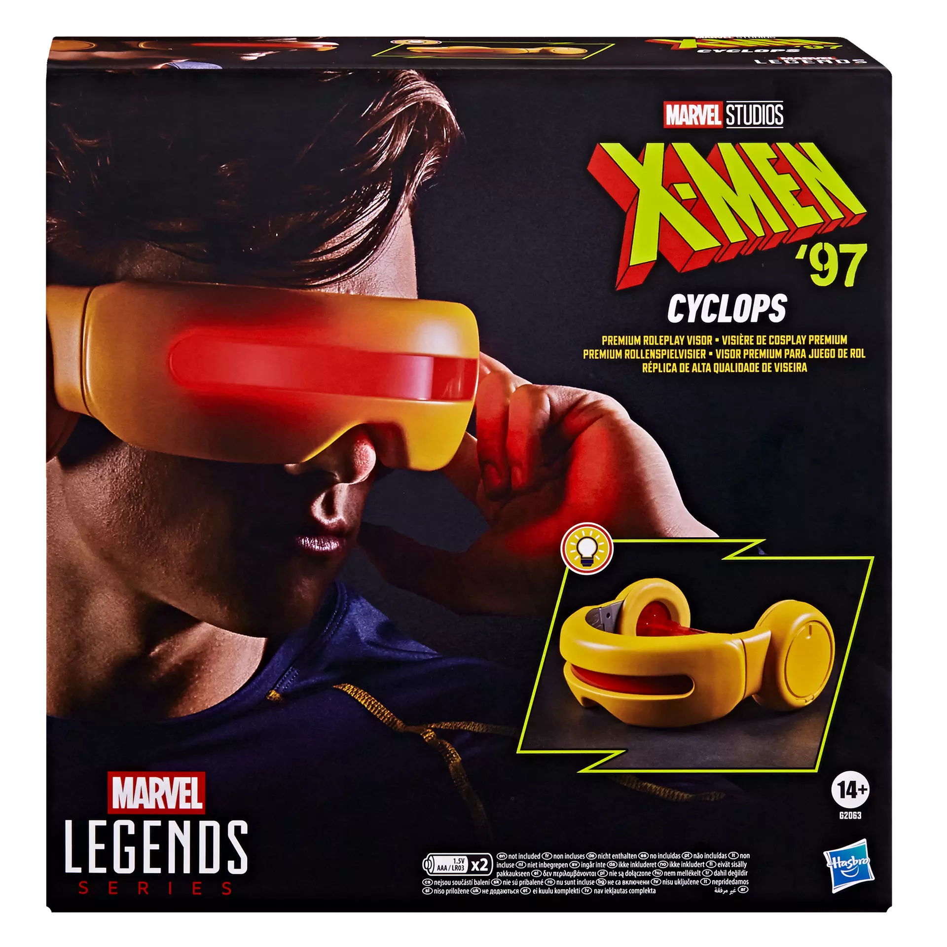 MARVEL LEGENDS X-MEN 97 CYCLOPS ELECTRONIC VISOR