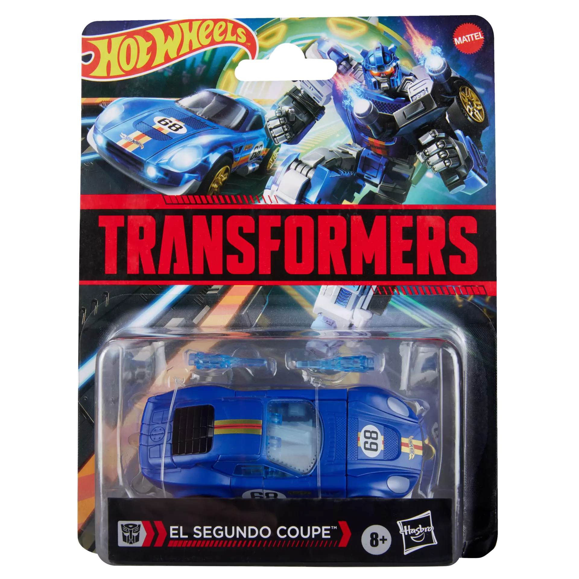 TRANSFORMERS X HOT WHEELS EL SEGUNDO ACTION FIGURE