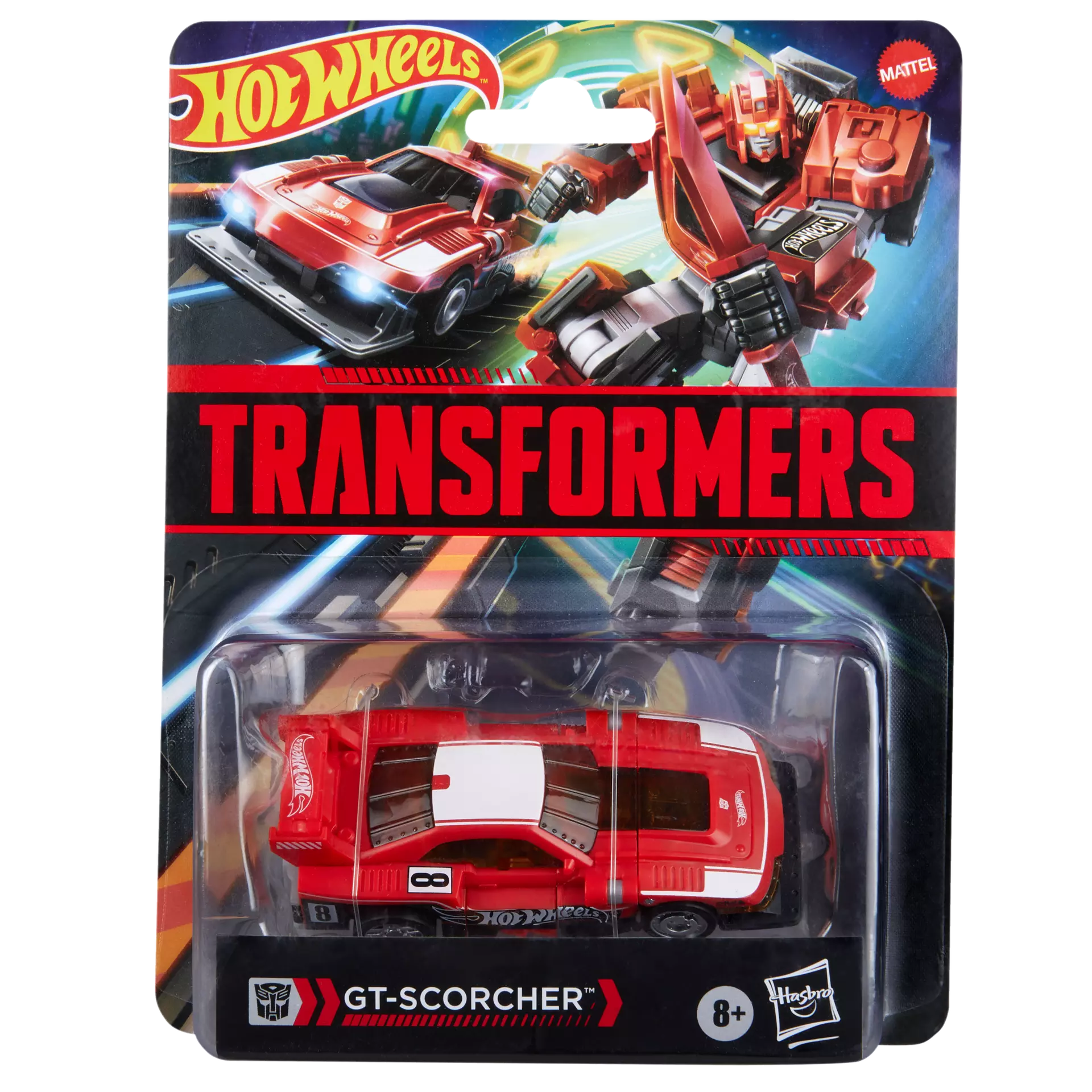 TRANSFORMERS X HOT WHEELS GT-SCORCHER ACTION FIGURE