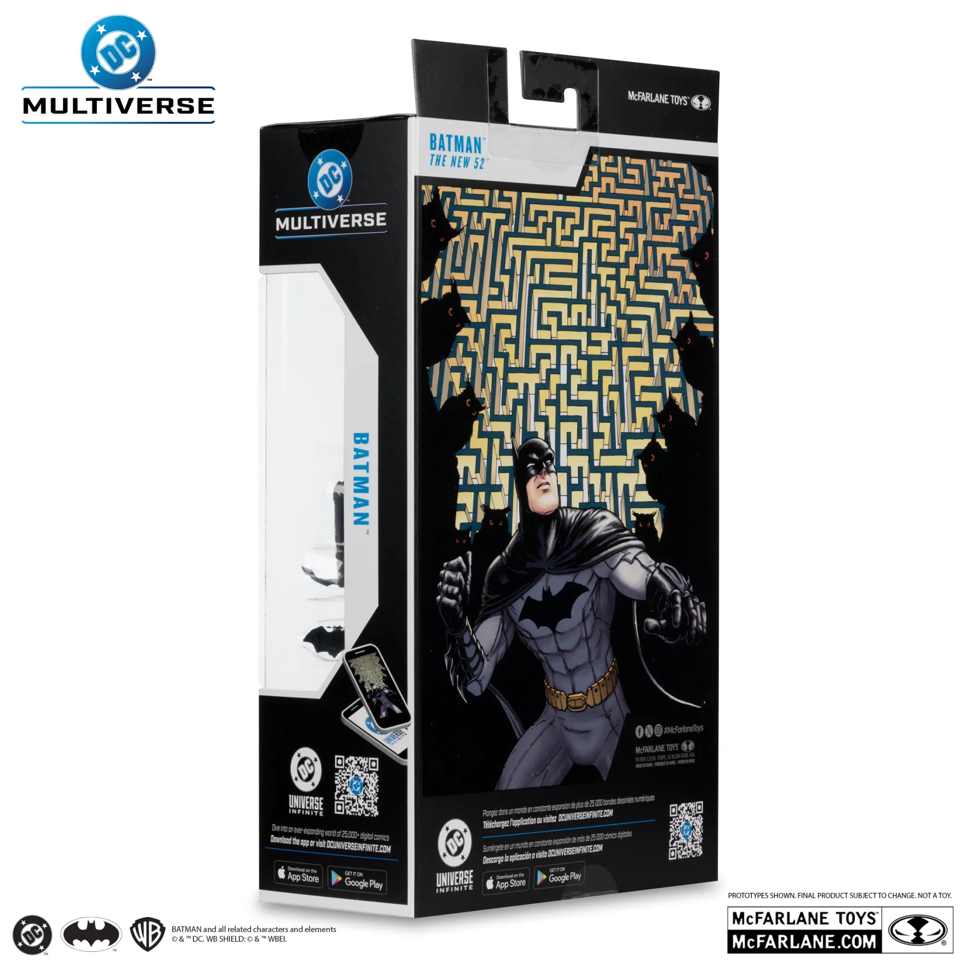 DC MULTIVERSE 7INCH BATMAN NEW 52 ACTION FIGURE