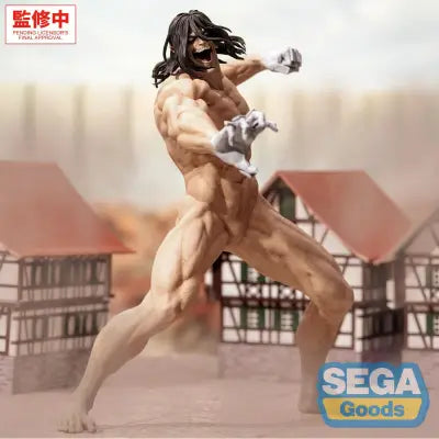 ATTACK ON TITAN EREN YEAGER ATTACK TITAN GIGANTIX FIGURE