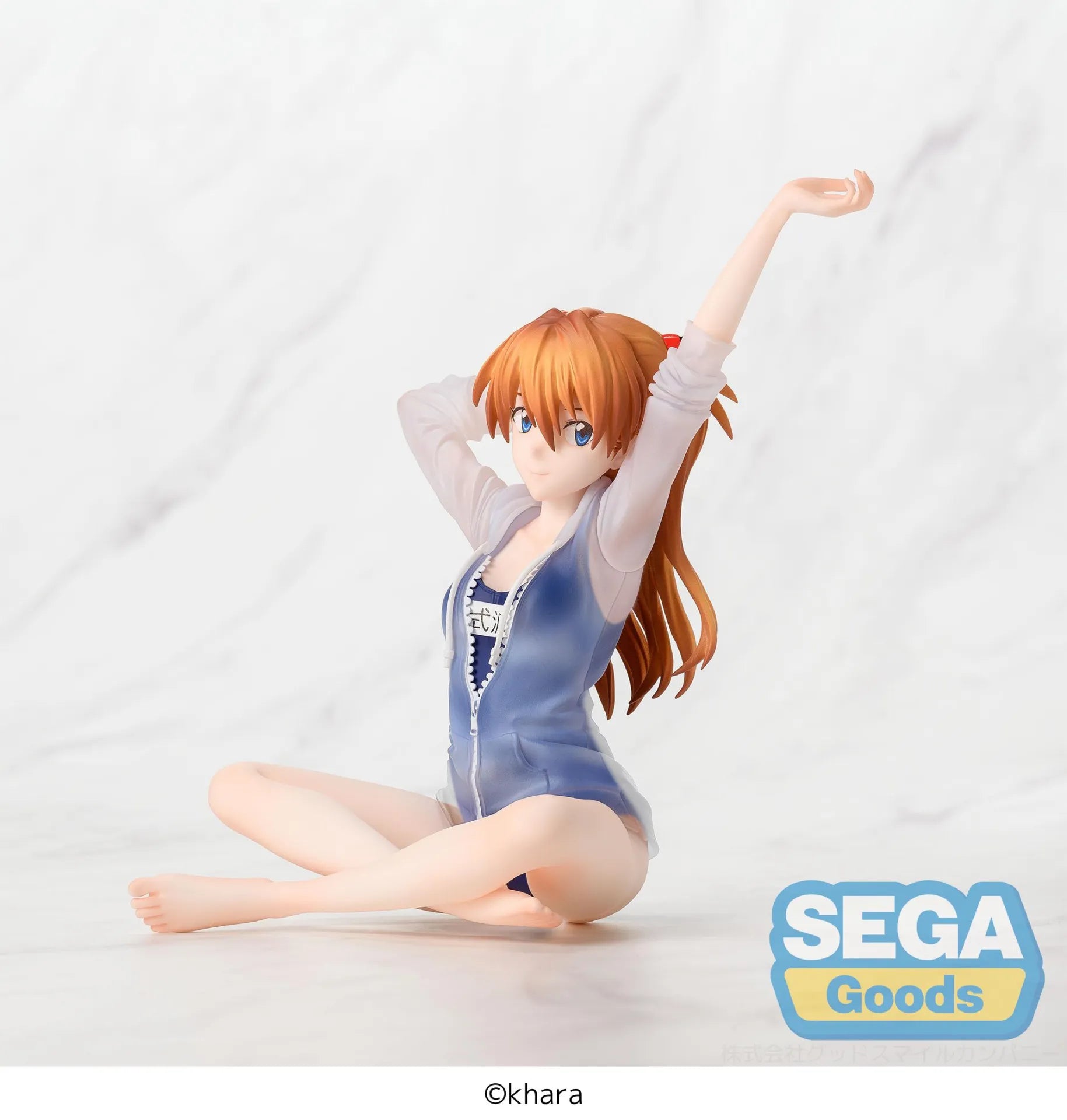 REBUILD OF EVANGELION ASUKA SCHOOL SWIMSUIT YUMEMIRIZE FIGURE