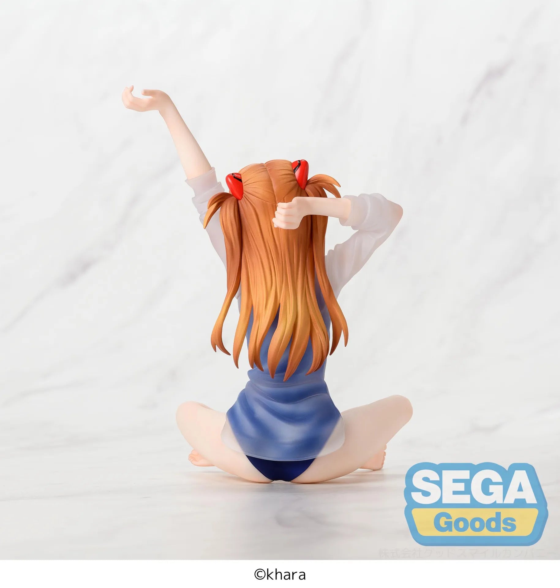 REBUILD OF EVANGELION ASUKA SCHOOL SWIMSUIT YUMEMIRIZE FIGURE