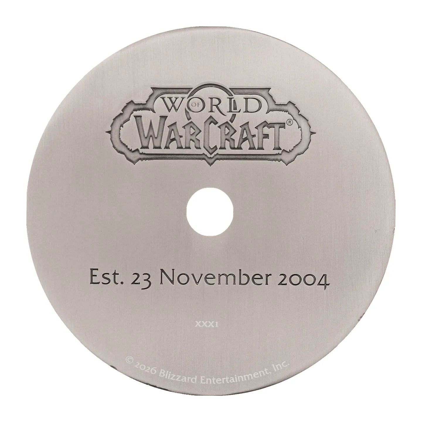 WORLD OF WARCRAFT CD REPLICA