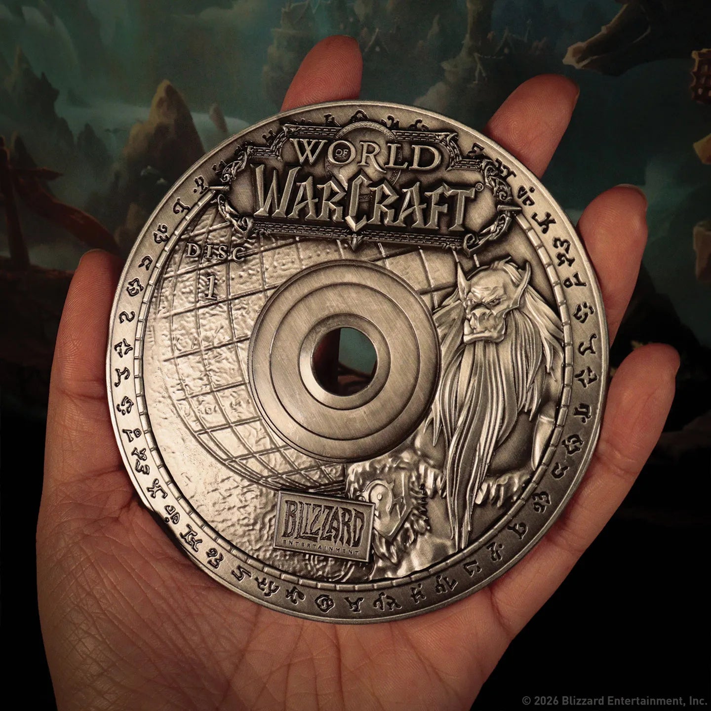 WORLD OF WARCRAFT CD REPLICA