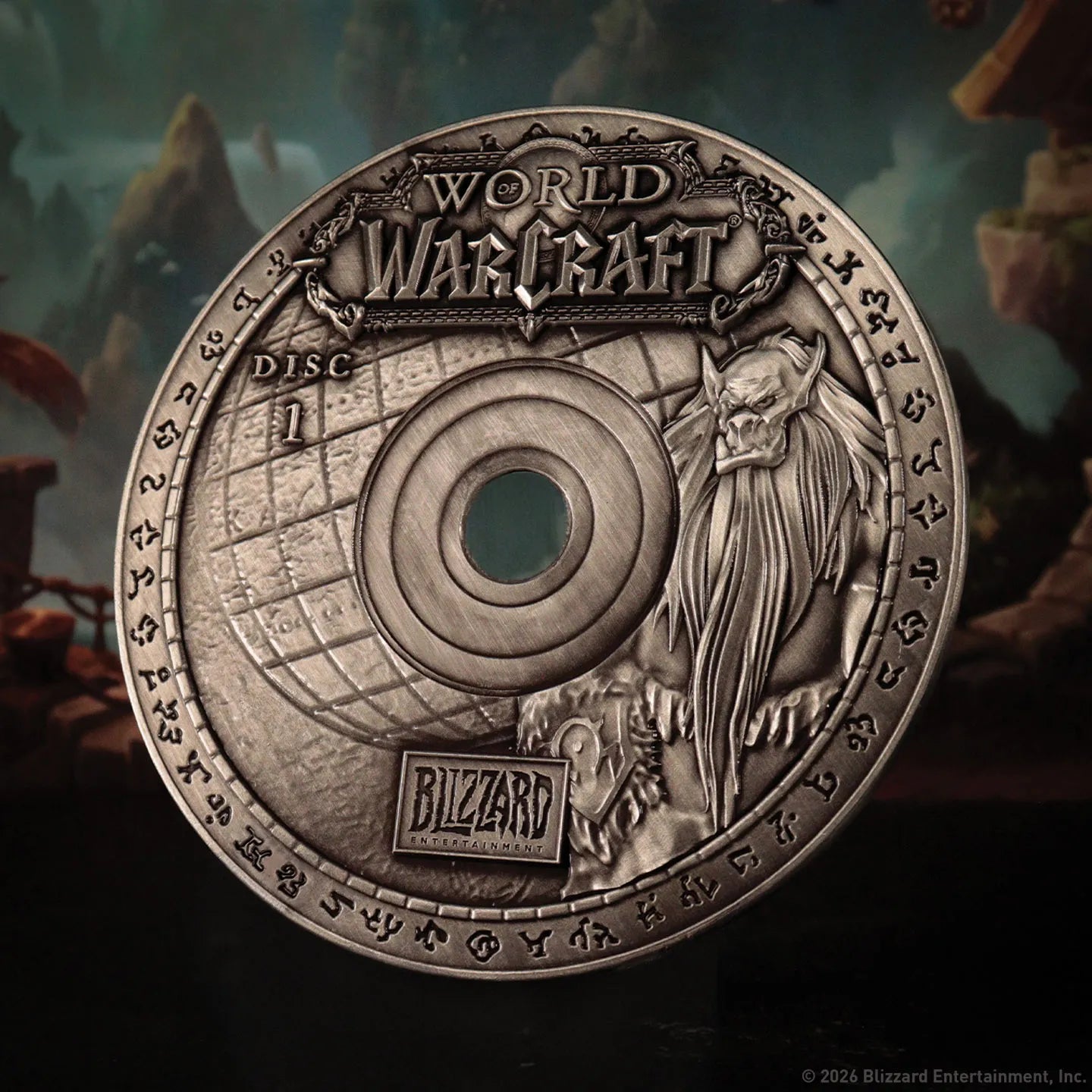 WORLD OF WARCRAFT CD REPLICA