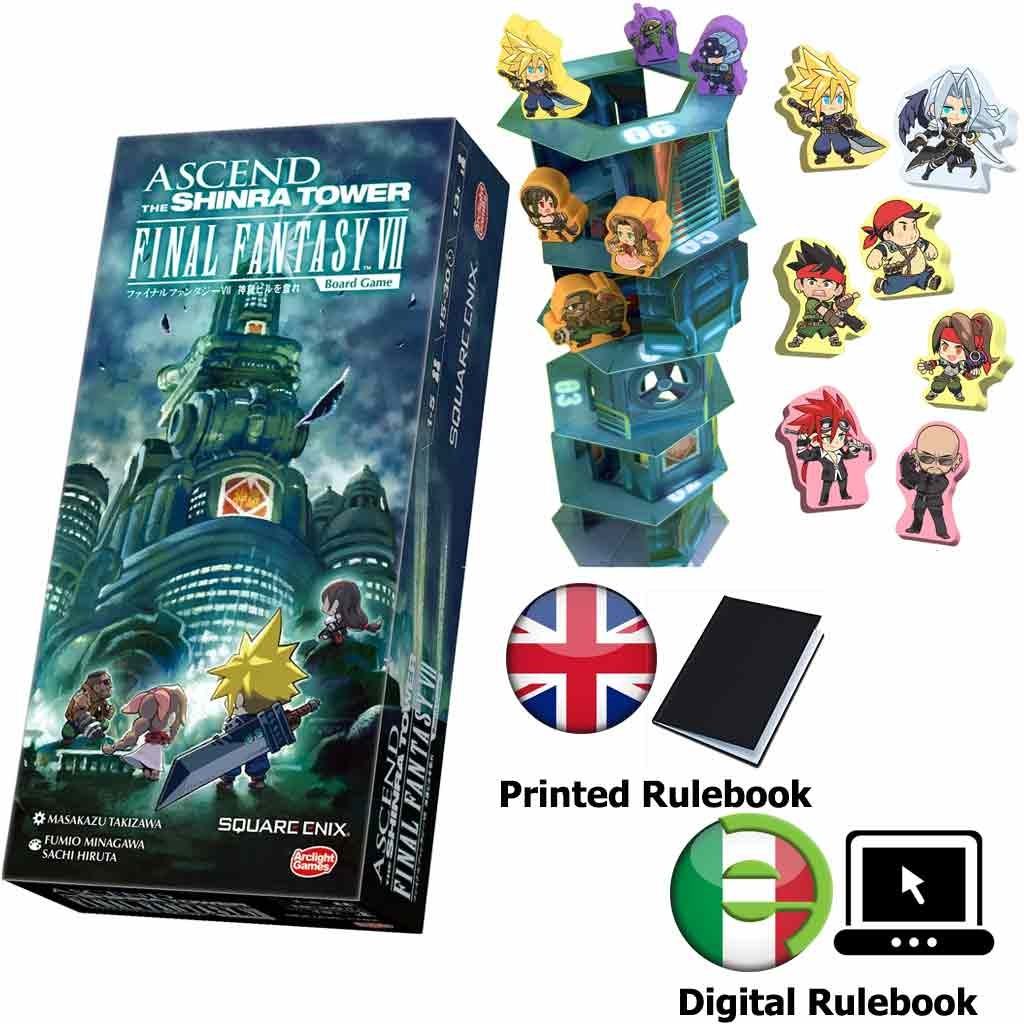 FINAL FANTASY VII - ASCEND THE SHINRA TOWER - THE BOARD GAME