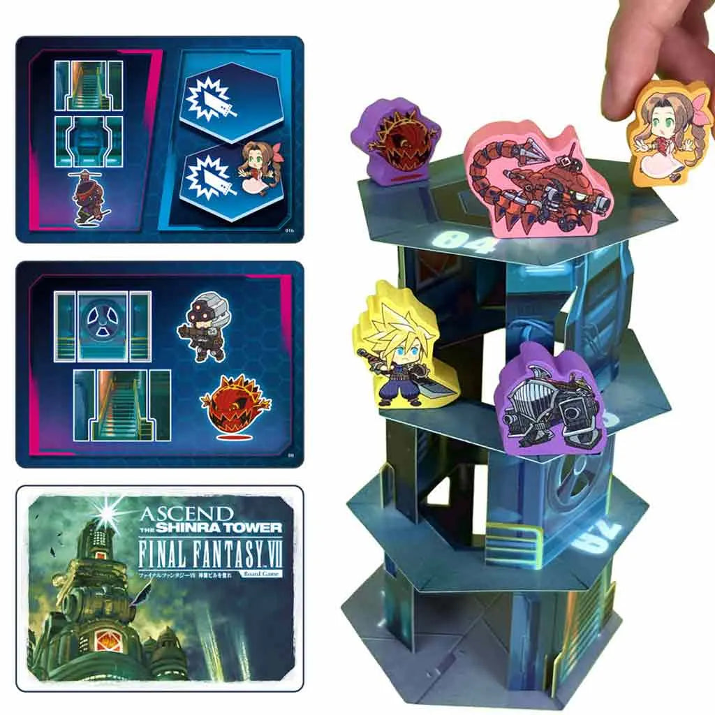 FINAL FANTASY VII - ASCEND THE SHINRA TOWER - THE BOARD GAME