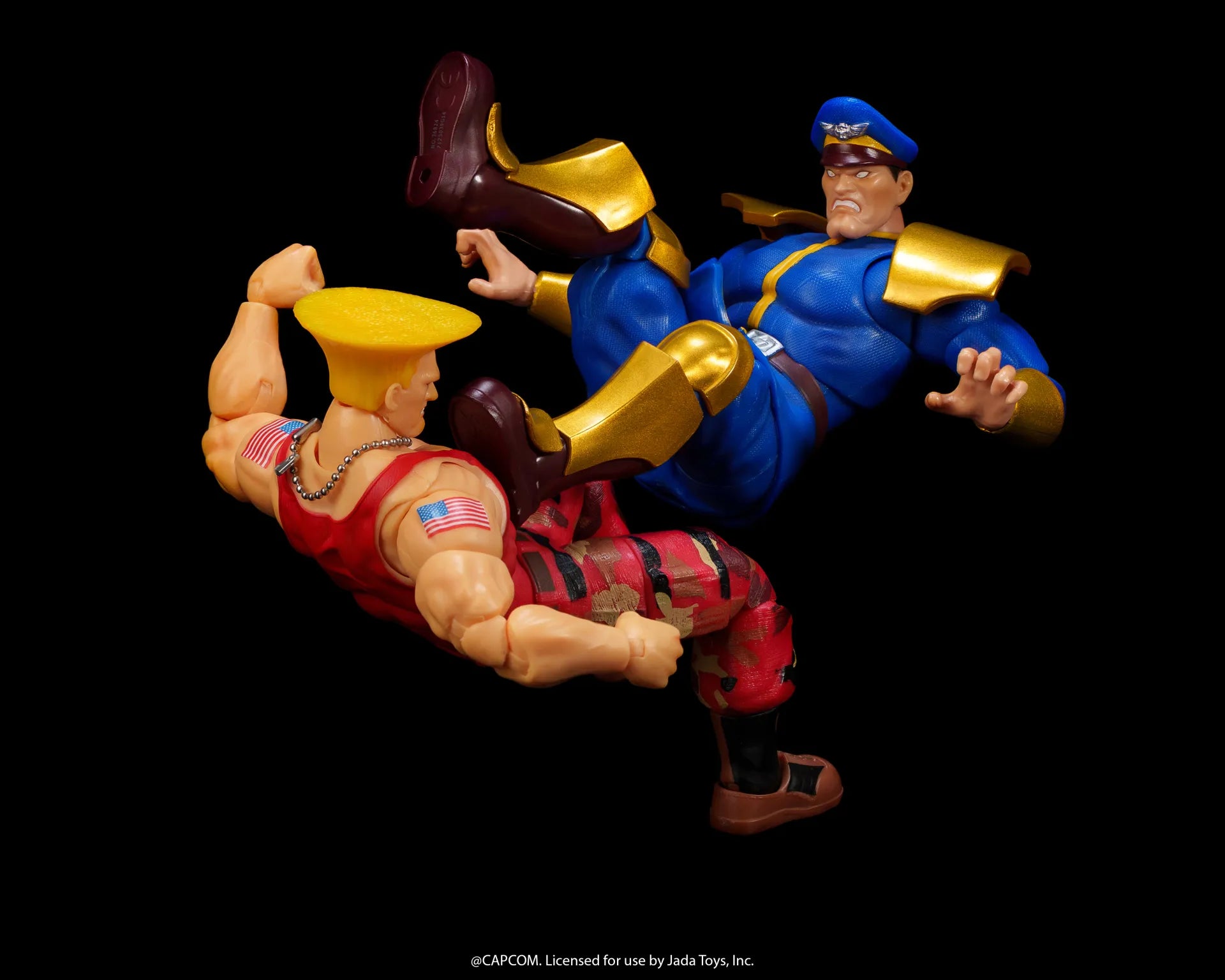 STREET FIGHTER II GUILE VS BISON AF DOUBLE PACK LIMITED EDITION